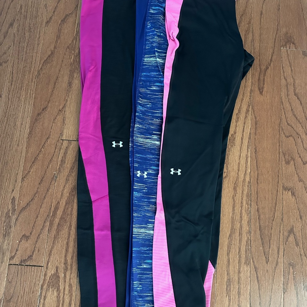 Under Armour Multi-Color Leggings Trio